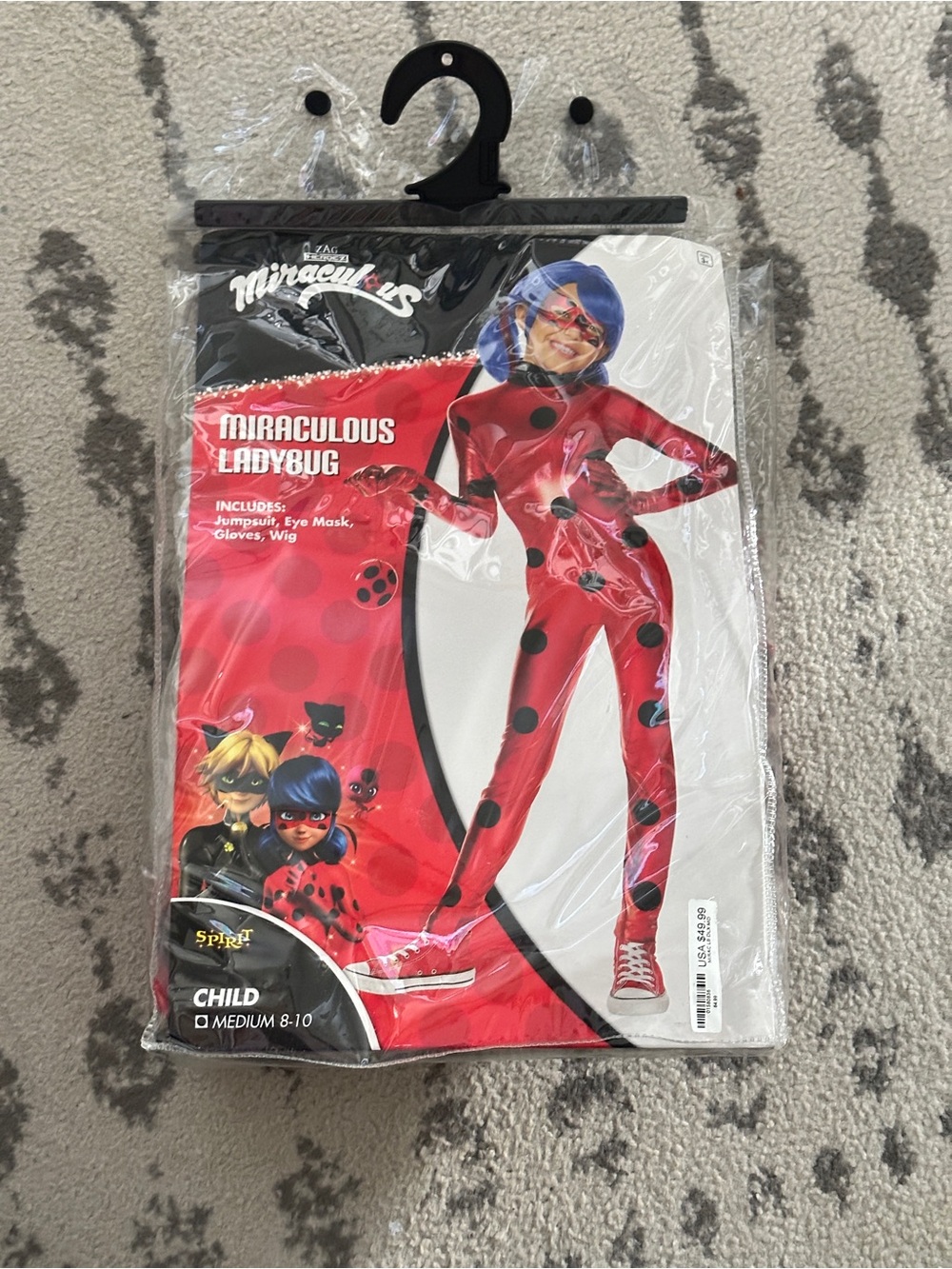 Miraculous Maronette Ladybug Kids Costume - Red & Blue